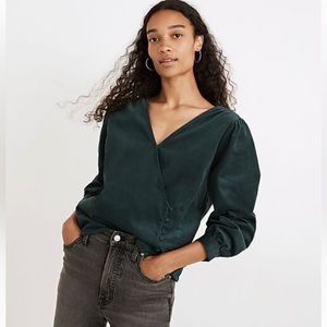 Madewell corduroy top